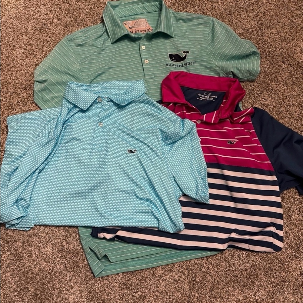Vineyard Vines Mens Golf Polos